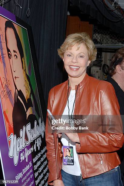 Exclusive Coverage Toni Tennille at rehearsals for Neil Sedaka Celebrates 50 Years of Hits Avery Fisher Hall New York City October 26 2007