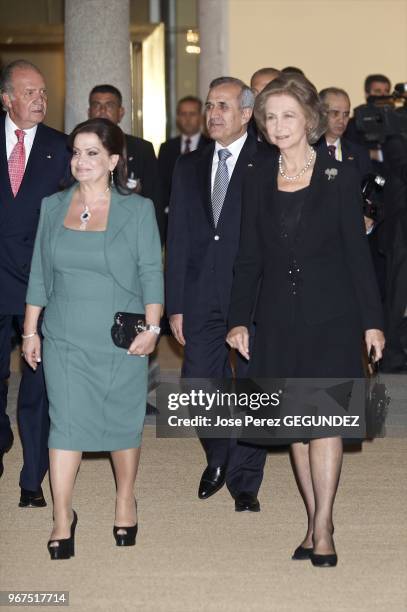 Reception in Honor of Spanish Kings D. Juan Carlos I and Da. Sofia hosted by SS.EE. Michel Suleiman President of the Republic of Lebanon at the...