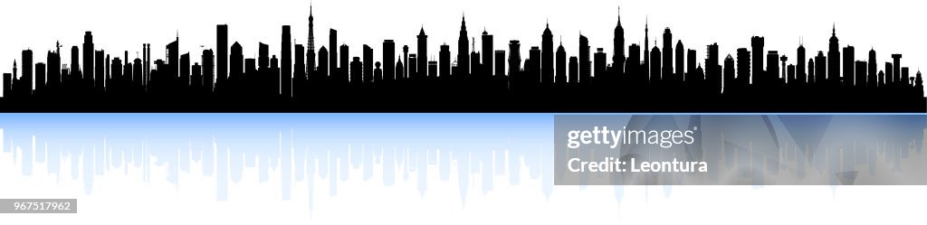 City (All Buildings Are Complete and Moveable)