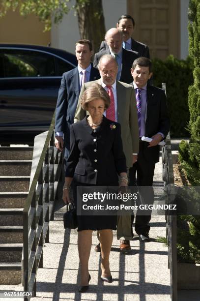 Instituto Virgen de la Paloma. Their Majesties Kings, D. Juan Carlos I and Da. Sofia, chaired the Inauguration of the Training Course Training...