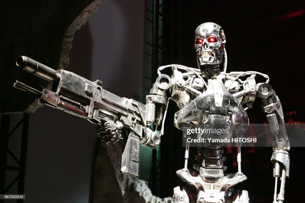 Terminator Exhibition - Battle or Coexistence ? Robots and Our Future' in Tokyo.