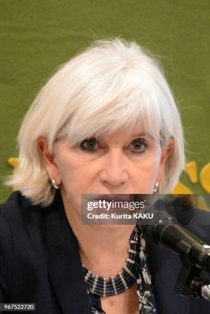 Laurence Tubiana, spécialiste des questions de gouvernance mondiale dans le domaine du changement climatique, de la biodiversité et représentante...