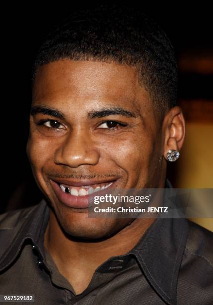 Nelly attends the World Premiere of 'Resident Evil: Extinction' held at the Planet Hollywood Resort and Casino in Las Vegas, Nevada, United States.