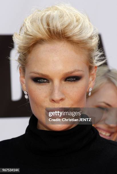 Hollywood - Kate Nauta attends the World Premiere of "The Game Plan" held at the El Capitan Theater in Hollywood, California, United States....