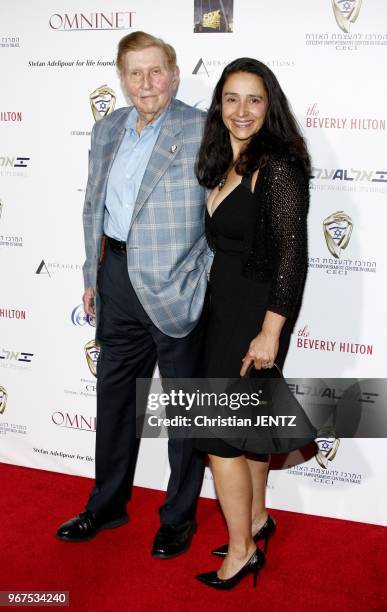 Sumner Redstone at the Hollywood Celebrates 60th Anniversary of Israel held at the Paramount Studios in Hollywood, California, United States.