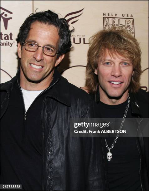 Jan 25, 2007 Jon Bon Jovi and Kenneth Cole at the "R.S.V.P. TO HELP" benefit, a fundraiser for Habitat for Humanity, HELP USA and the Philadelphia...