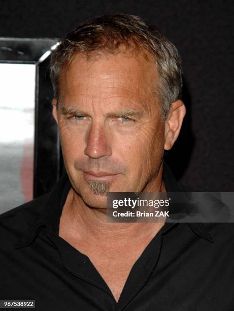 Kevin Costner arrives to the New York Screening of 'Mr Brooks' held at The SoHo Grand, New York City BRIAN ZAK.