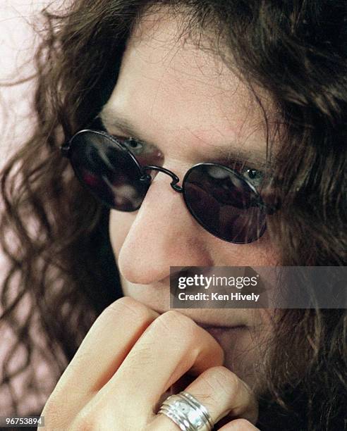 Radio and media personality Howard Stern is photographed in Los Angeles, CA on February 11, 1997 for the Los Angeles Times. CREDIT MUST READ: Ken...