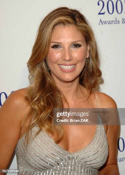 Daisy Fuentes arrives to the 35th Annual FIFI Awards held at the Winter Garden, New York City BRIAN ZAK.