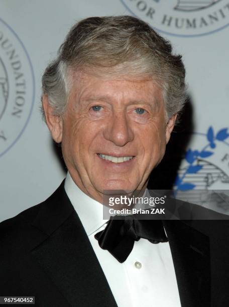 Ted Koppel attends The Elie Wiesel Foundation for Humanity Award Dinner at the Waldorf-Astoria, New York City BRIAN ZAK.