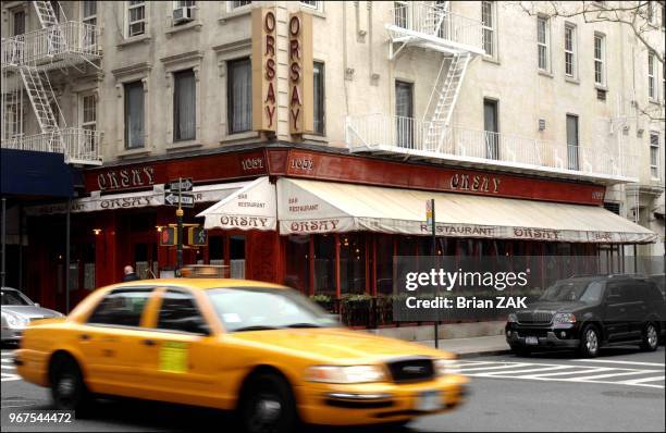 Orsay restaurant, New York City BRIAN ZAK.