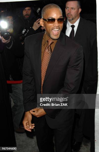 Will Smith arrives to the World Premiere of 'Reign Over Me' held at the Skirball Center for the Performing Arts NYU, New York City BRIAN ZAK.