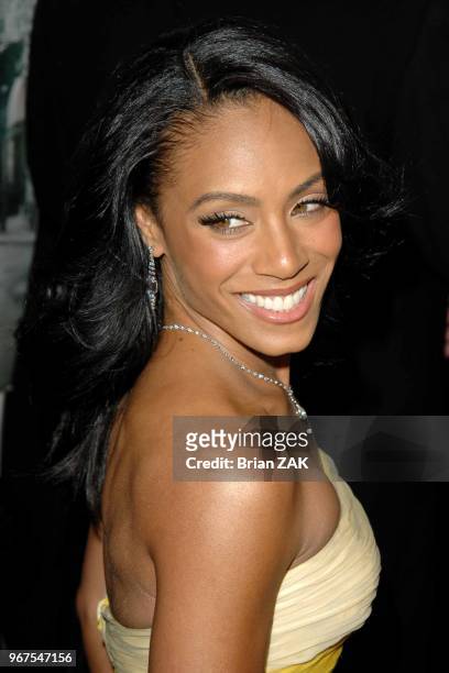 Jada Pinkett Smith arrives to the World Premiere of 'Reign Over Me' held at the Skirball Center for the Performing Arts NYU, New York City BRIAN ZAK.