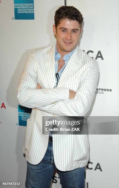 John Abrahams arrives to the 6th Annual Tribeca Film Festival 'Gardener of Eden' premiere held at Borough of Manhattan Community College, New York...