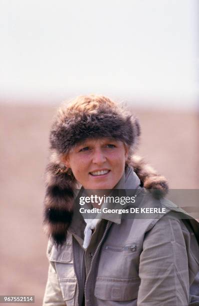 Sarah Ferguson le 27 juillet 1987 au Canada.