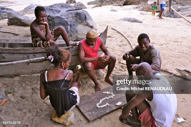 Madagascar, Nosy Be area, Island of Nosy Ambariovato , Mozambique Channel, near the village Tsara Komba Lodge involved in its development .