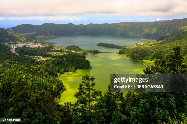 Cratère volcanique de Sete Cidades.