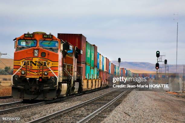 Le train est le meilleur moyen d'évacuer le pétrole brut du bassin de Williston vers les raffineries, il sert également à acheminer les énormes...