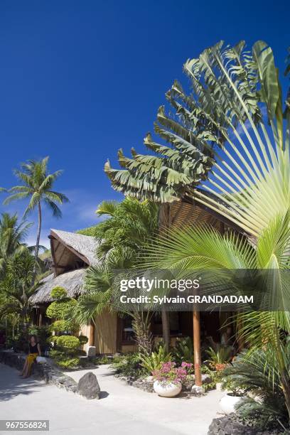HOTEL MAITAI BY MATIRA BEACH, BORA BORA ISLAND, FRENCH POLYNESIA.