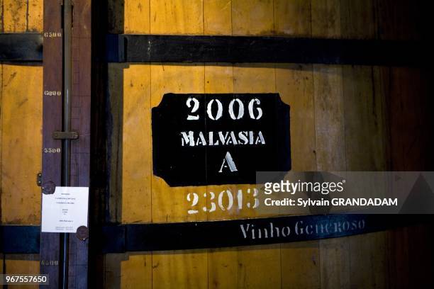 The Blandy's cellars of Madeira wines in Funchal. Island of Madeira. Portugal.