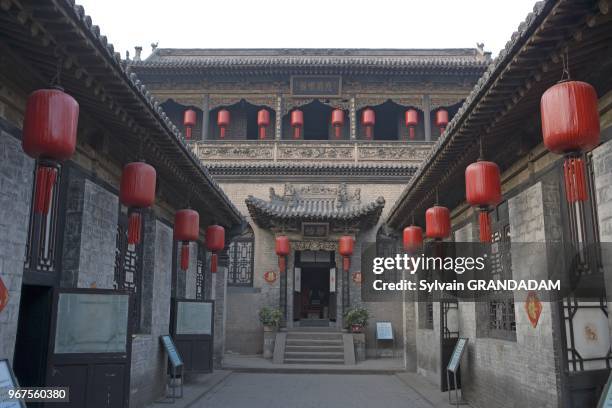 Qiao residence, where many historic films have been shot. Qiao jiabu. Shanxi Province. Chine // Residence Qiao, ou de nombreux films historiques ont...