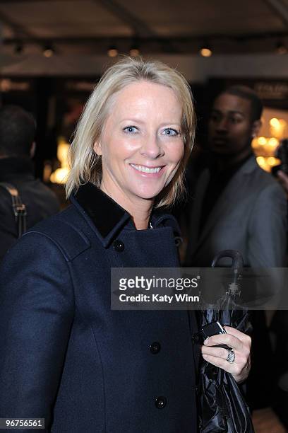 Editor of Allure Magazine Linda Wells attends Mercedes-Benz Fashion Week at Bryant Park on February 16, 2010 in New York City.