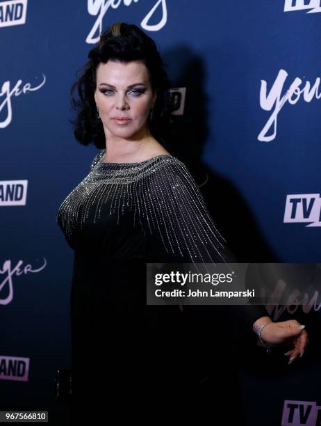 Debi Mazar attends "Younger" season 5 premiere party at Cecconi's Dumbo on June 4, 2018 in Brooklyn, New York.