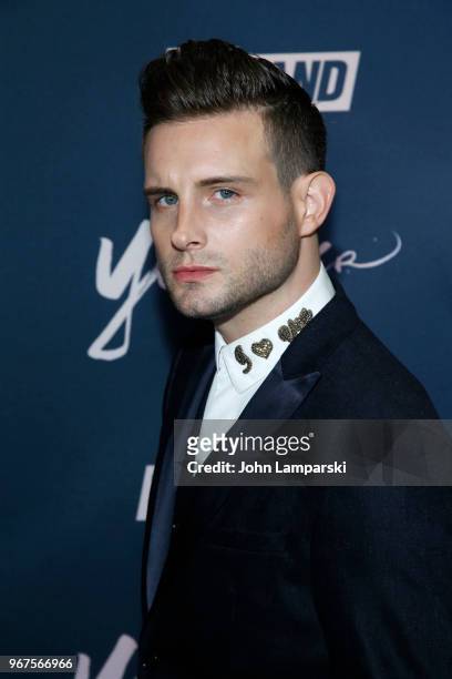 Nico Tortorella attends "Younger" season 5 premiere party at Cecconi's Dumbo on June 4, 2018 in Brooklyn, New York.