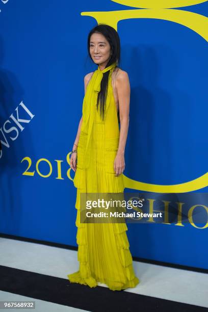 Vera Wang attends the 2018 CFDA Fashion Awards at Brooklyn Museum on June 4, 2018 in New York City.