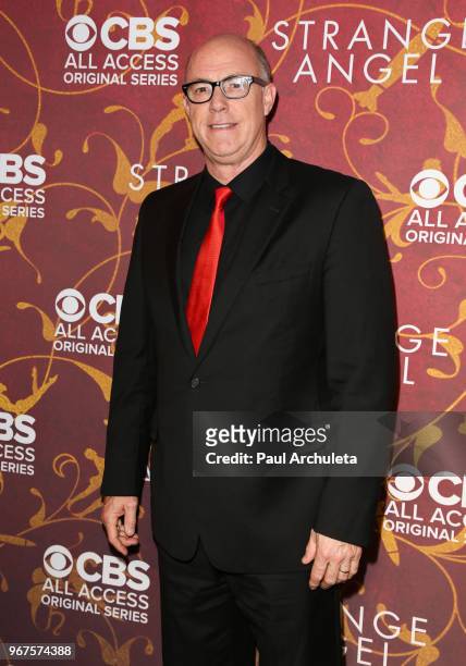 Actor Michael Gaston attends the premiere of CBS All Access' "Strange Angel" at Avalon on June 4, 2018 in Hollywood, California.