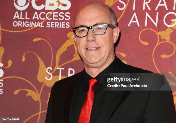 Actor Michael Gaston attends the premiere of CBS All Access' "Strange Angel" at Avalon on June 4, 2018 in Hollywood, California.