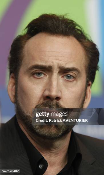 Nicolas Cage for the movie 'The Croods' during the 63rd Berlinale International Film Festival on February 14, 2013 in Berlin, Germany.