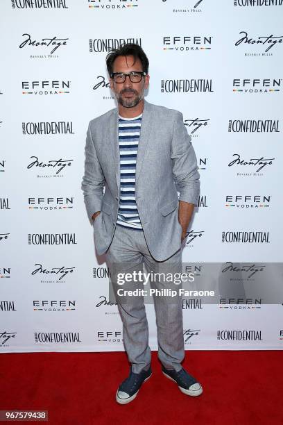 Lawrence Zarian attends the Los Angeles Confidential Celebration for Portraits of Pride with GLAAD and Laverne Cox on June 4, 2018 in Beverly Hills,...