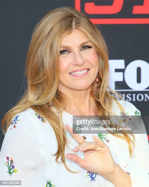 Connie Britton attends FYC event for FOX's '9-1-1' held at Saban Media Center on June 4, 2018 in North Hollywood, California.