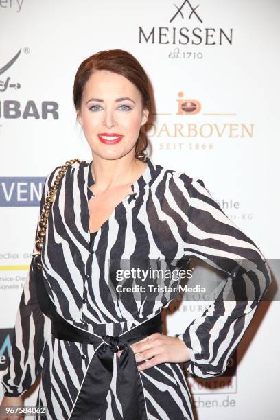 Annika de Buhr attends the Charity Gala 'Das Herz im Zentrum' on June 4, 2018 in Hamburg, Germany.