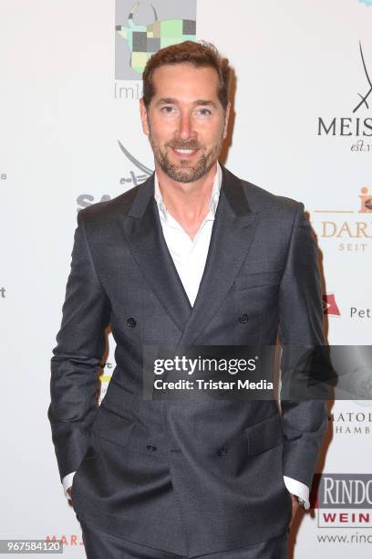 Jörg Oppermann attends the Charity Gala 'Das Herz im Zentrum' on June 4, 2018 in Hamburg, Germany.