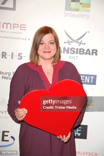 Katharina Fegebank attends the Charity Gala 'Das Herz im Zentrum' on June 4, 2018 in Hamburg, Germany.