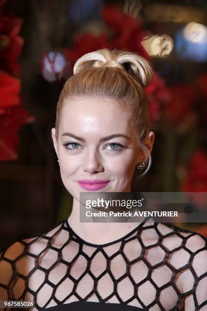Emma Stone attends at the premiere of 'The Croods' during the 63rd Berlinale International Film Festival on February 15, 2013 in Berlin, Germany.