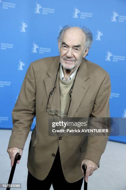 Director Georges Sluizer for the movie 'Dark Blood' during the 63rd Berlinale International Film Festival on February 14, 2013 in Berlin, Germany.