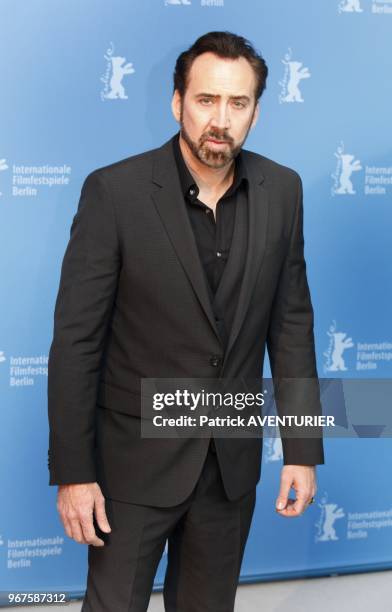 Nicolas Cage for the movie 'The Croods' during the 63rd Berlinale International Film Festival on February 14, 2013 in Berlin, Germany.