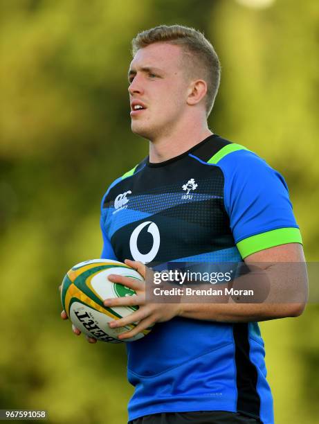 Queensland , Australia - 5 June 2018; Dan Leavy during Ireland rugby squad training at Royal Pines Resort in Queensland, Australia.