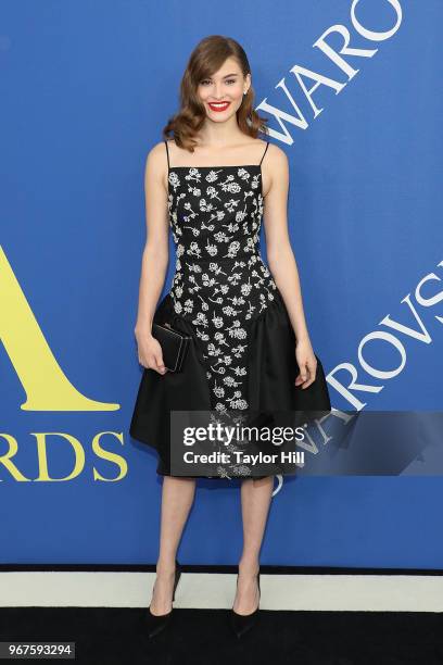 Grace Elizabeth attends the 2018 CFDA Awards at Brooklyn Museum on June 4, 2018 in New York City.