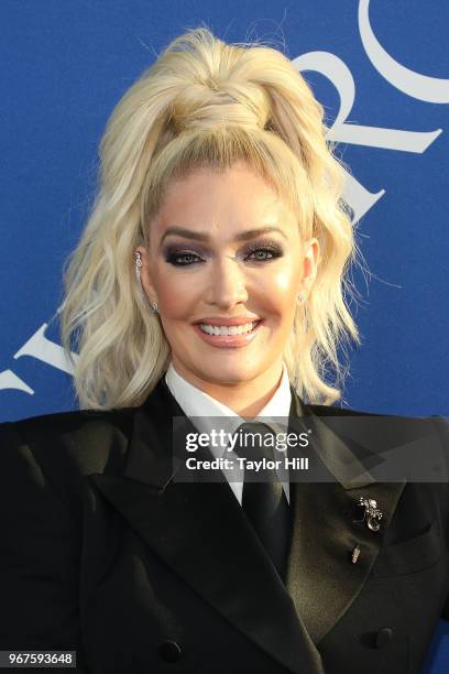 Erika Jayne attends the 2018 CFDA Awards at Brooklyn Museum on June 4, 2018 in New York City.