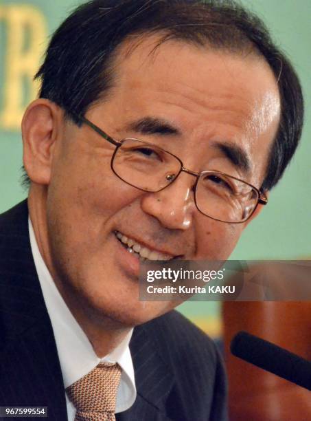 Press conference by Masaaki Shirakawa, Governor of the Bank of Japan at Japan National Press Club on January 25, 2013 in Tokyo, Japan.