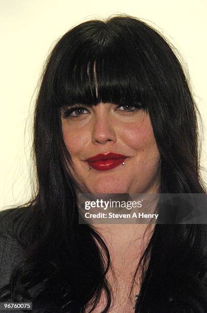 Mia Tyler attends the launch of Fullfast & CelluScience at Piano Due on February 16, 2010 in New York City.