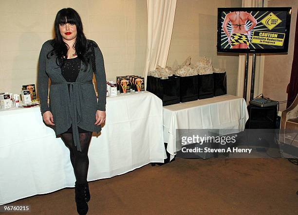 Mia Tyler attends the launch of Fullfast & CelluScience at Piano Due on February 16, 2010 in New York City.