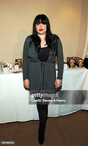 Mia Tyler attends the launch of Fullfast & CelluScience at Piano Due on February 16, 2010 in New York City.