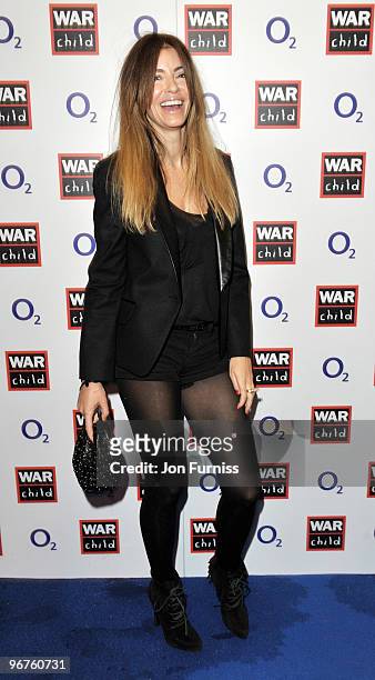 Sarah Macdonald attends the War Child party for The Brit Awards 2010 at Shepherds Bush Empire on February 16, 2010 in London, England.