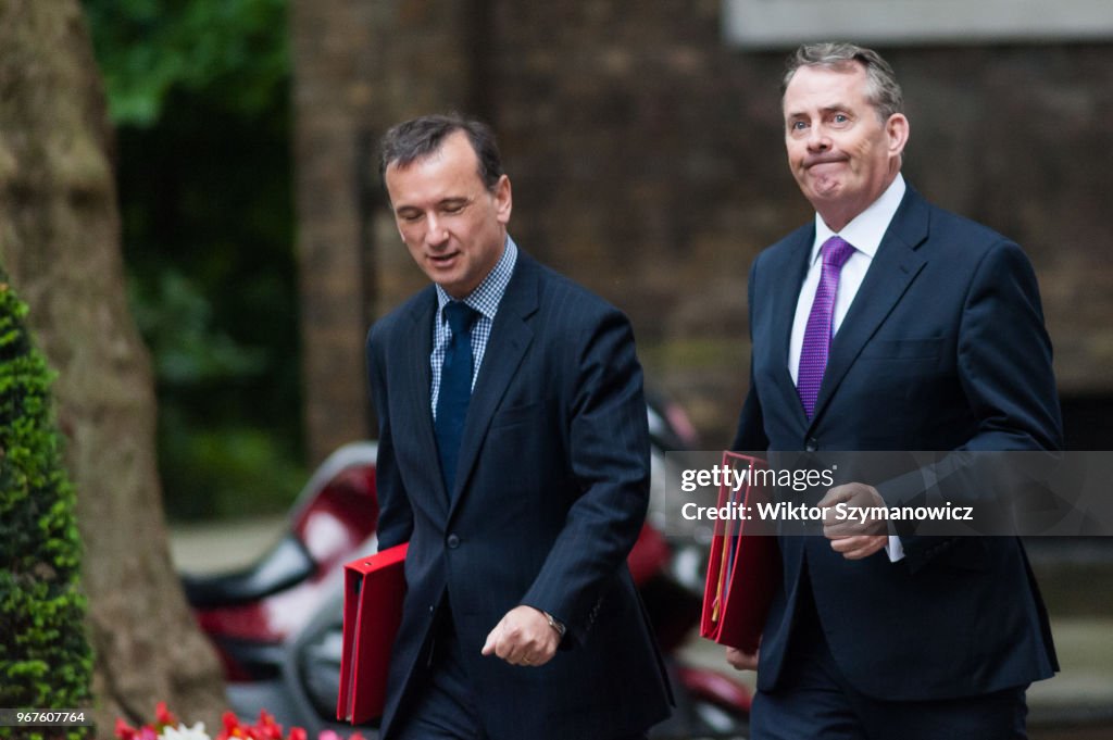 Cabinet Meeting at 10 Downing Street in London