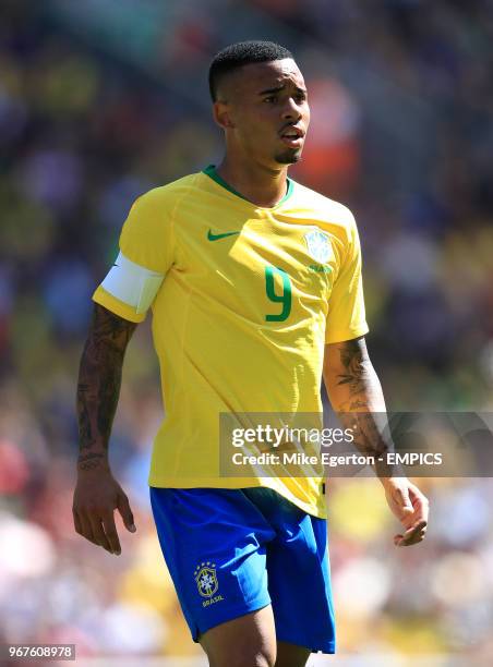 Gabriel Jesus, Brazil Brazil v Croatia - International Friendly - Anfield .